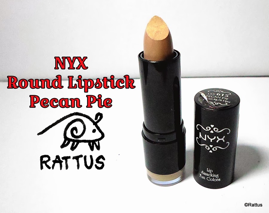 NYX Round Lipstick (Pecan Pie)