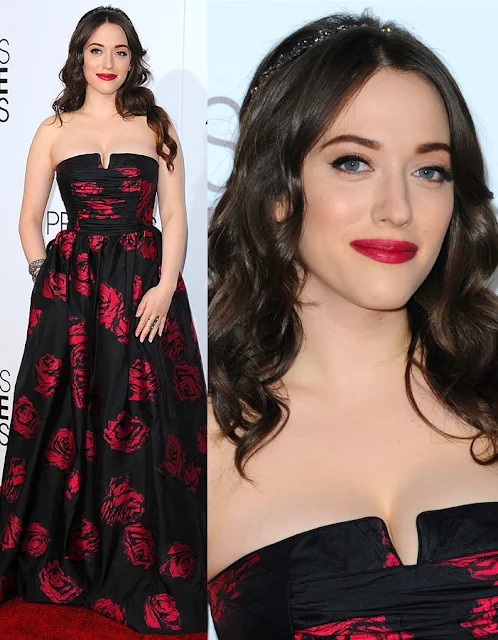 Kat Dennings in David Meister – 2014 People’s Choice Awards