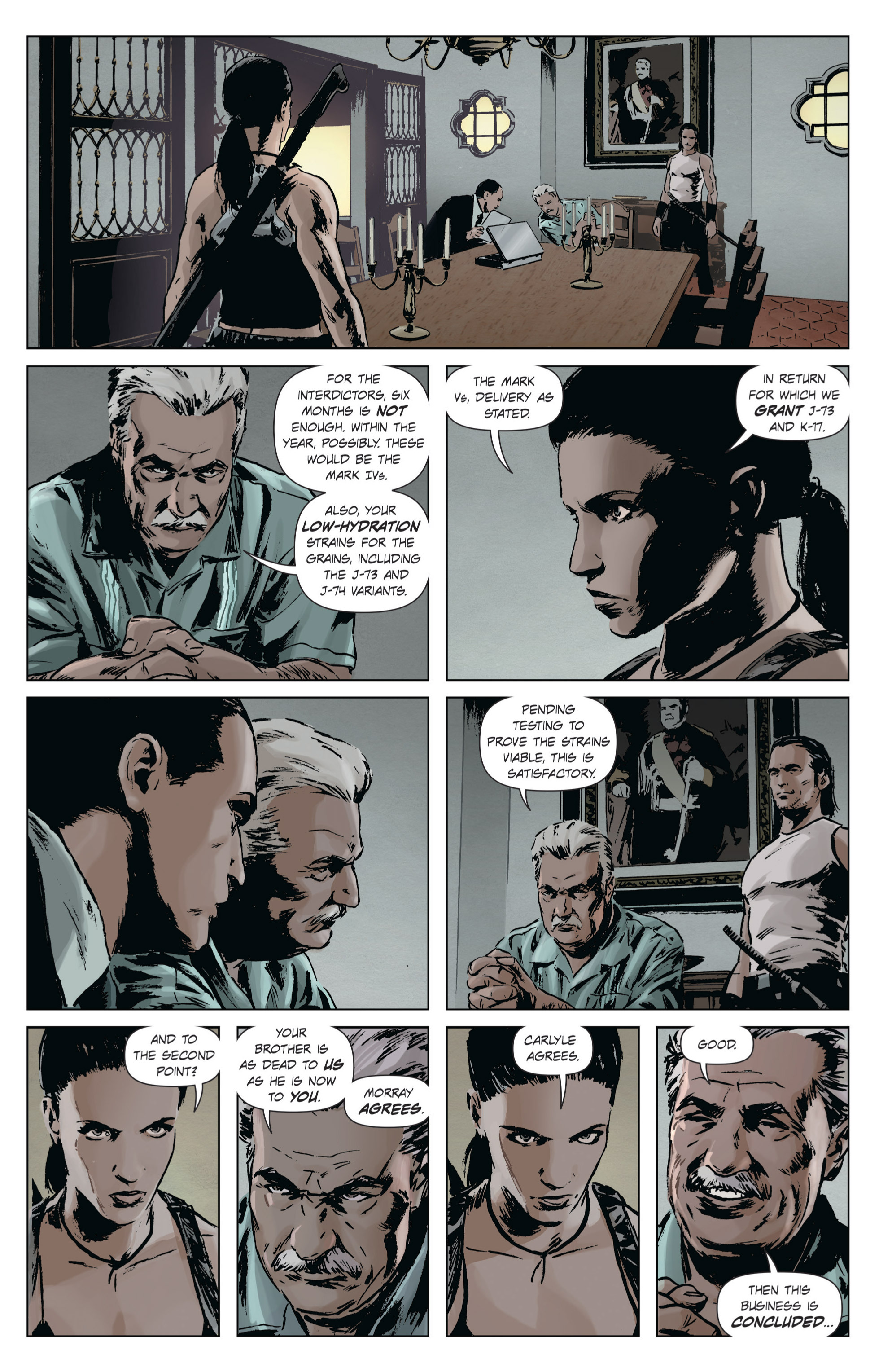 Read online Lazarus (2013) comic -  Issue # _TPB 1 - Family - 70