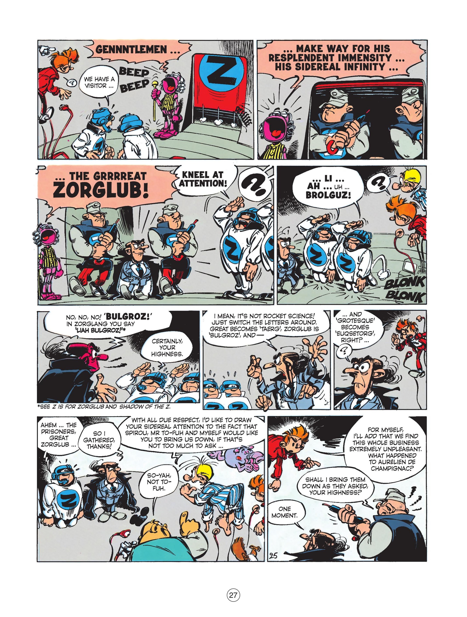 Read online Spirou & Fantasio (2009) comic -  Issue #16 - 29