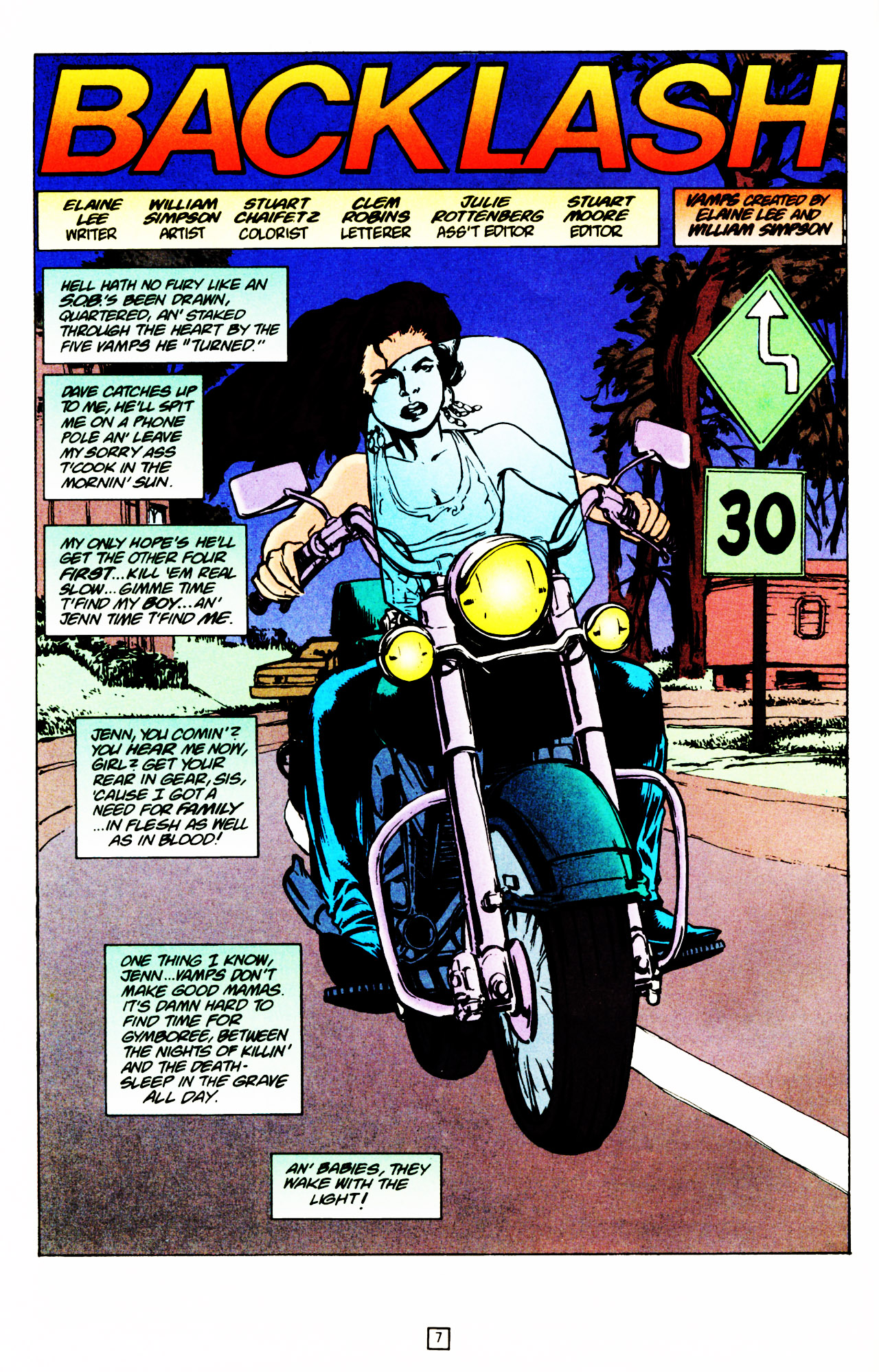 Read online Vamps comic -  Issue #6 - 8