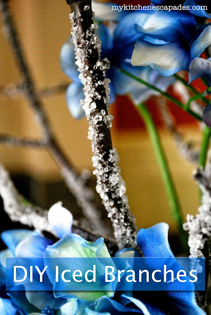 DIY Ice covered branches