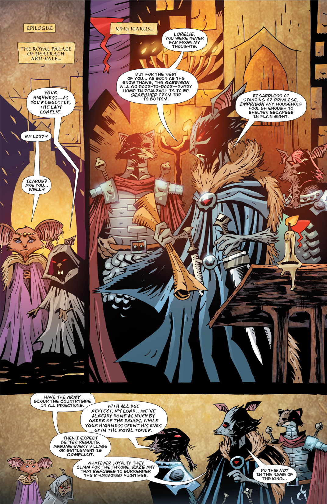 Read online The Mice Templar Volume 3: A Midwinter Night's Dream comic -  Issue #8 - 45