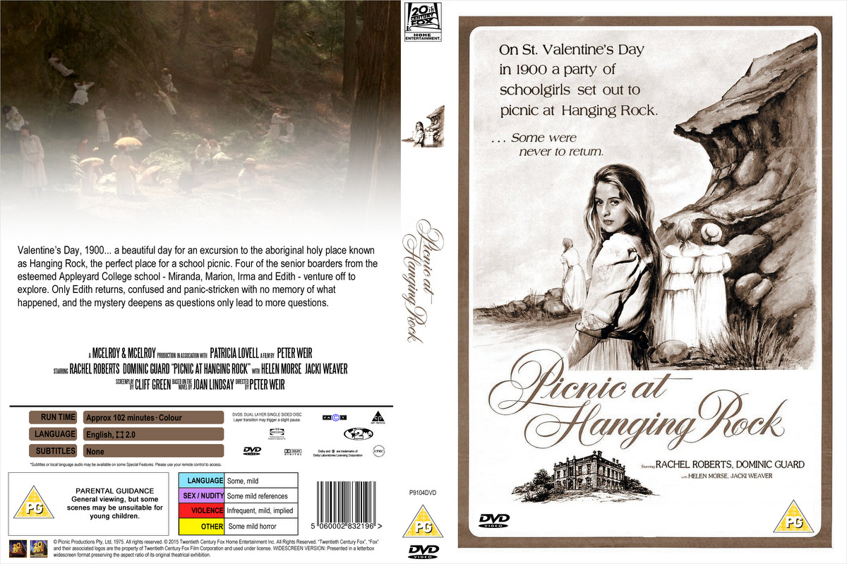 The Night Cruiser Custom DVD Cover Picnic at Hanging Rock