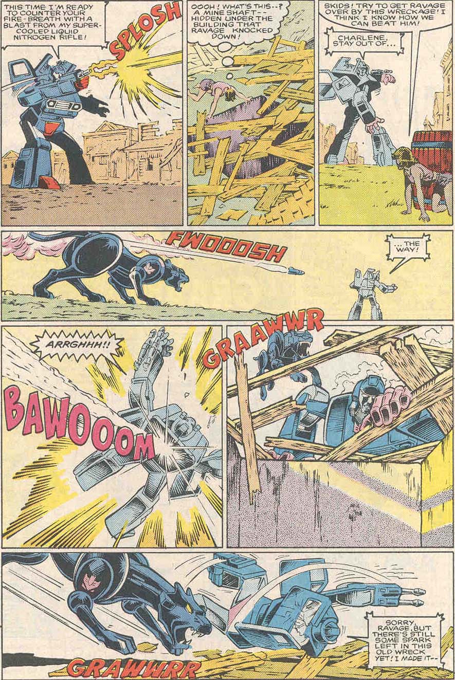 The Transformers (1984) issue 20 - Page 22