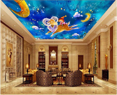 New 3d ceiling art designs for modern interior New 3d ceiling art designs for modern interior