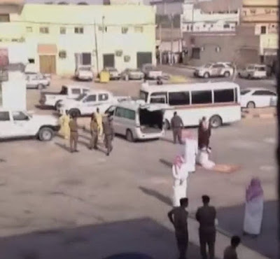 Public execution in Saudi Arabia