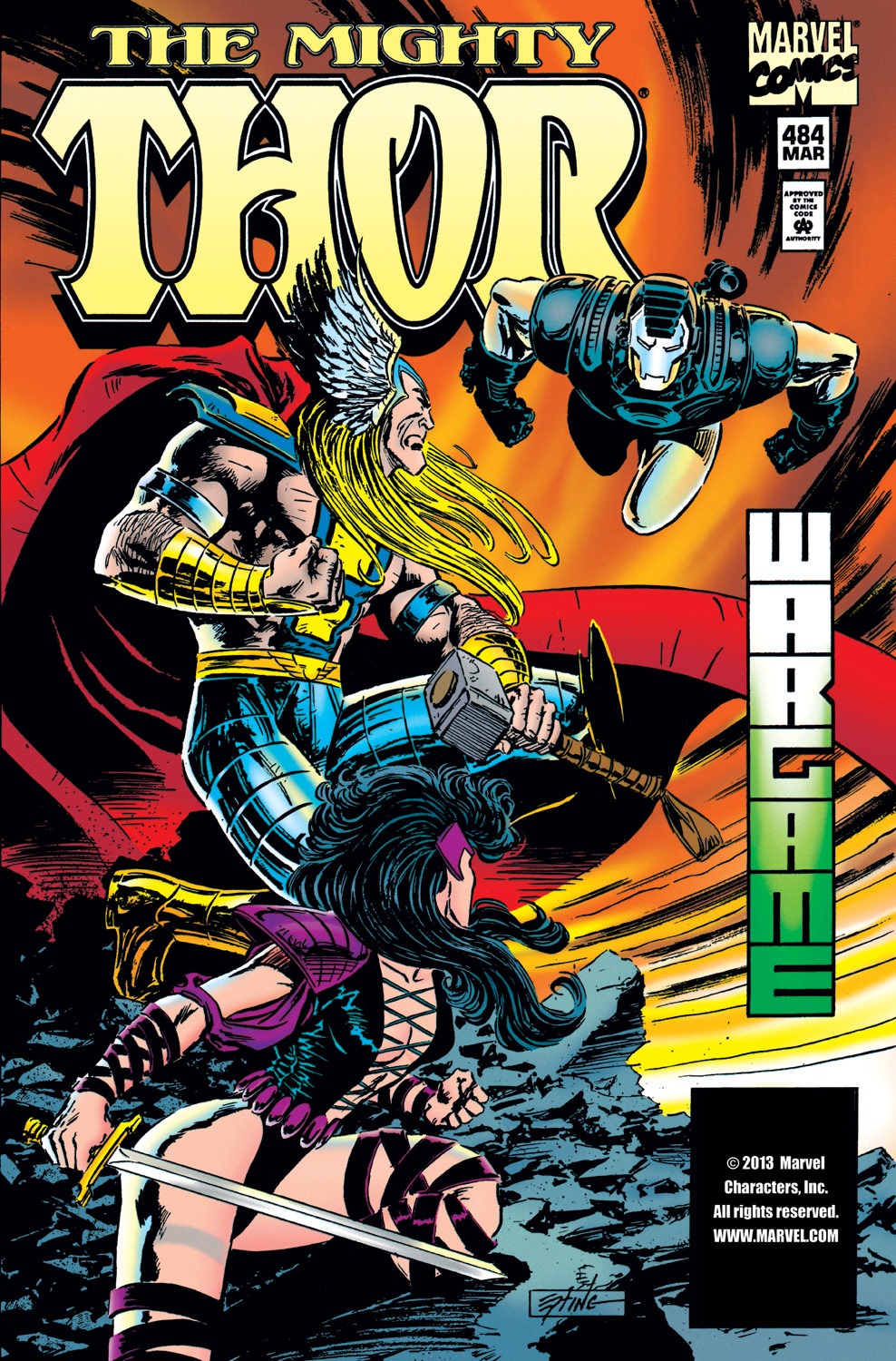 Read online Thor (1966) comic -  Issue #484 - 1
