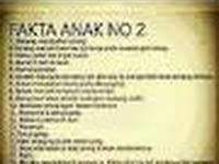 Fakta Unik Dari Anak Kedua Gudang Informasi