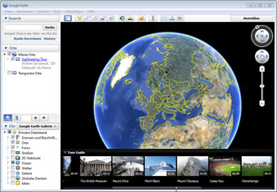 Google startet Digitale Reiseleiter in Google Earth - Weltreise Info