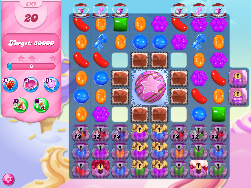 Candy Crush Saga level 3365 Candy Crush Saga level 3365