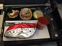 Еда и напитки на борту турецкого Boeing 777-300ER из Стамбула в Торонто