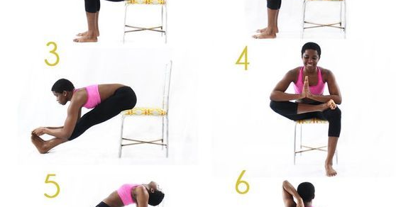 Health & Beauty: 10 Minute Chair Yoga Routine For Good Posture