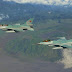 Pesawat Tempur TNI AU Latihan Tembak Sasaran
