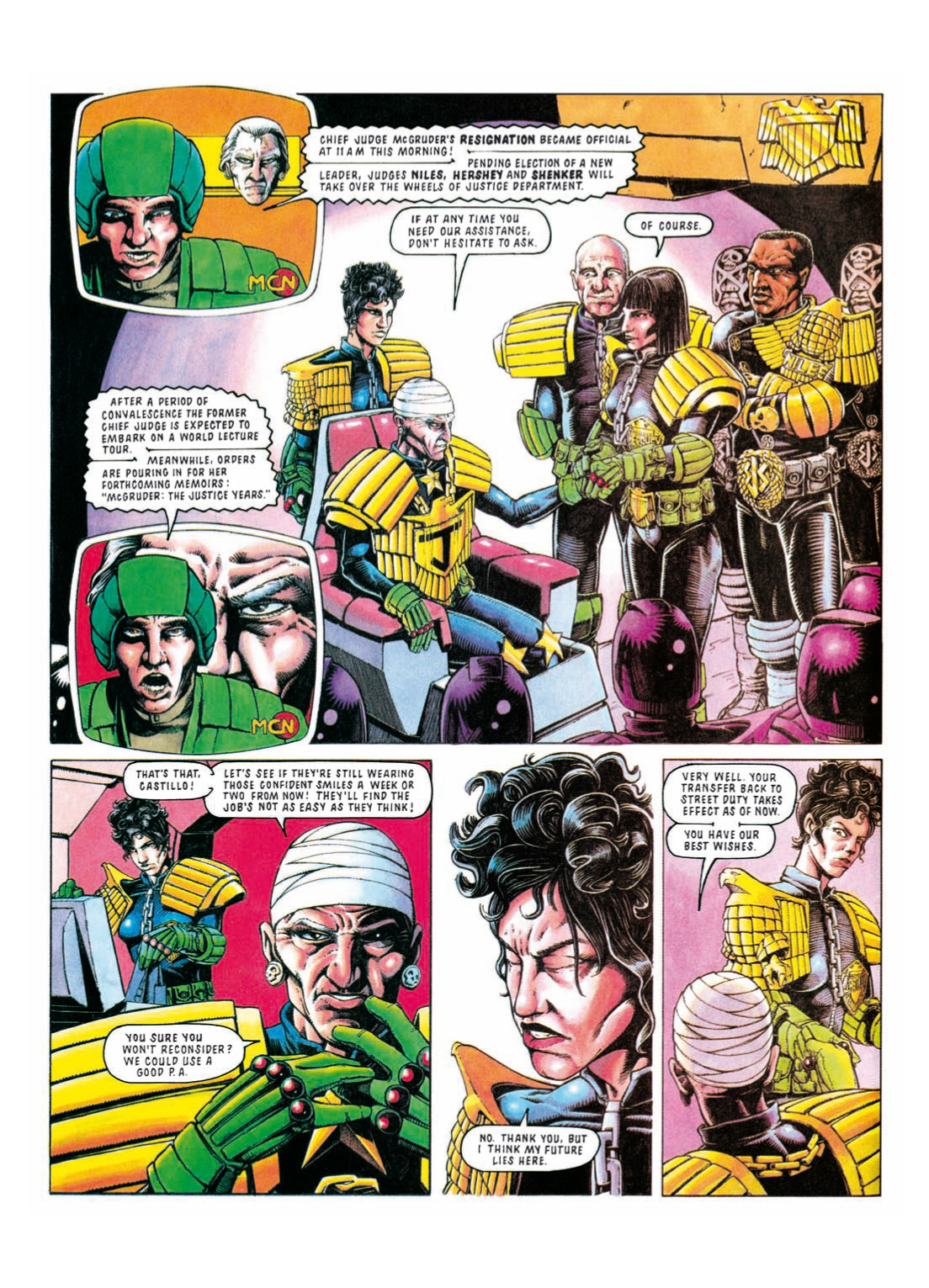 Read online Judge Dredd: The Complete Case Files comic -  Issue # TPB 21 - 299