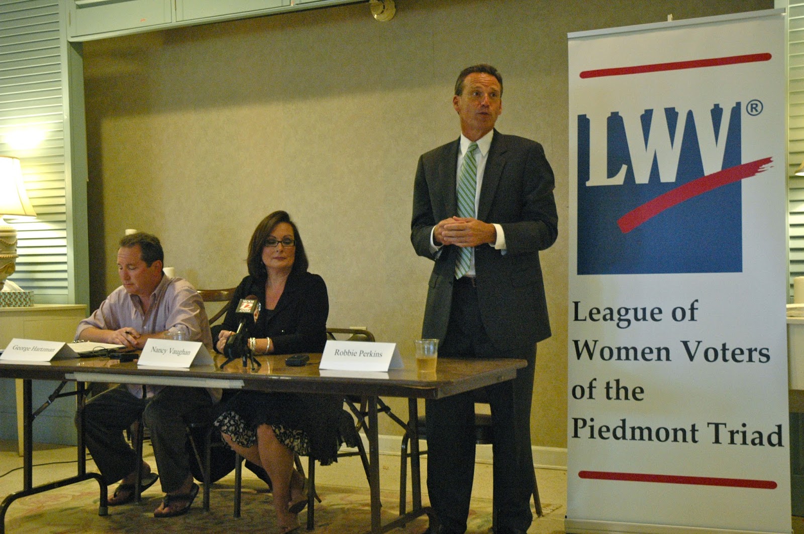 The YES! Weekly Blog Greensboro mayoral candidates meet at League of