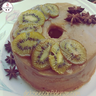 chiffon cake al succo di frutta fluffosa