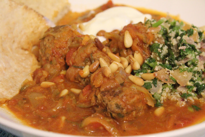 a dash of flavour Middle Eastern Beef Meatballs