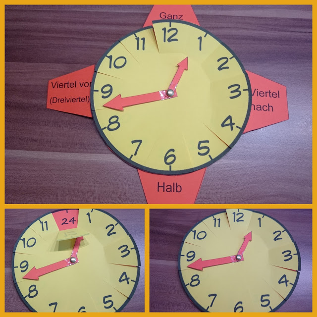 [DIY] Schulanfang-Special: Uhr zum Uhrzeit-lernen! 
