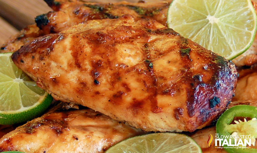 Margarita Grilled Chicken (BEST EVER) + VIDEO