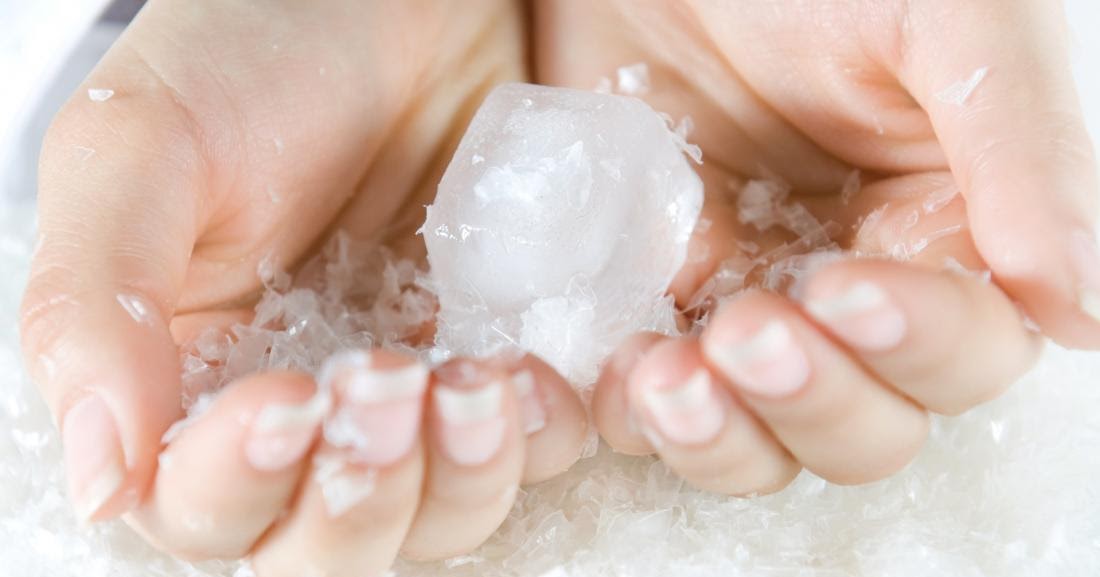The advantages of putting ice all over will amaze you