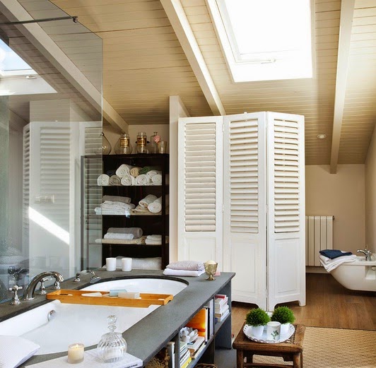 le monde de Silvia: Baño estilo parisino