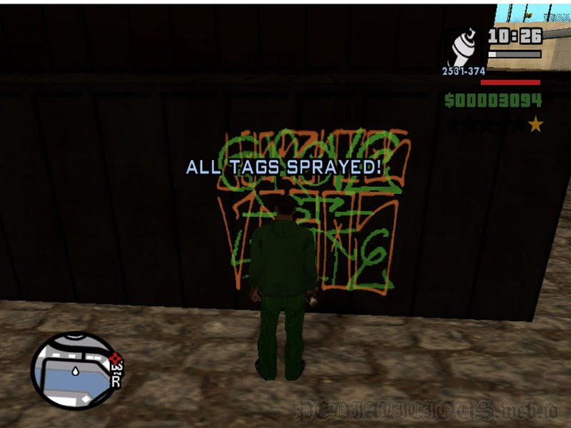 Reward Mengumpulkan Tags Snapshots Tapal Kuda Oysters Gta San Andreas Gaming Tutorial Pedia
