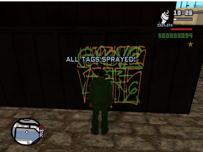 Reward Mengumpulkan Tags, Snapshots, Tapal Kuda & Oysters GTA San Andreas | Gaming Tutorial Pedia