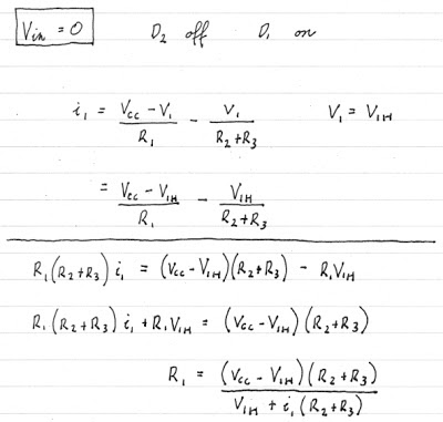 Nodal analysis of an LED circuit