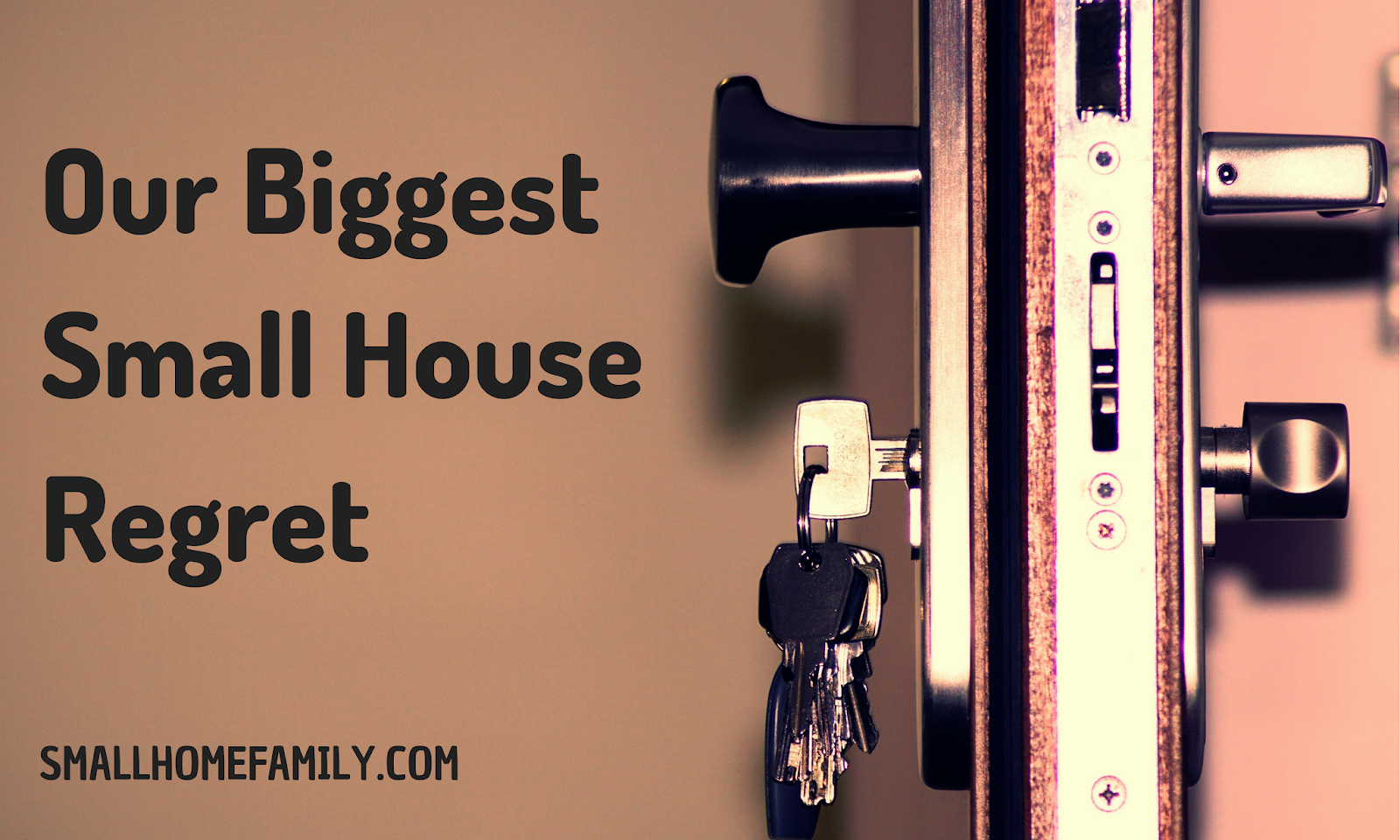 Our Biggest Small House Regret