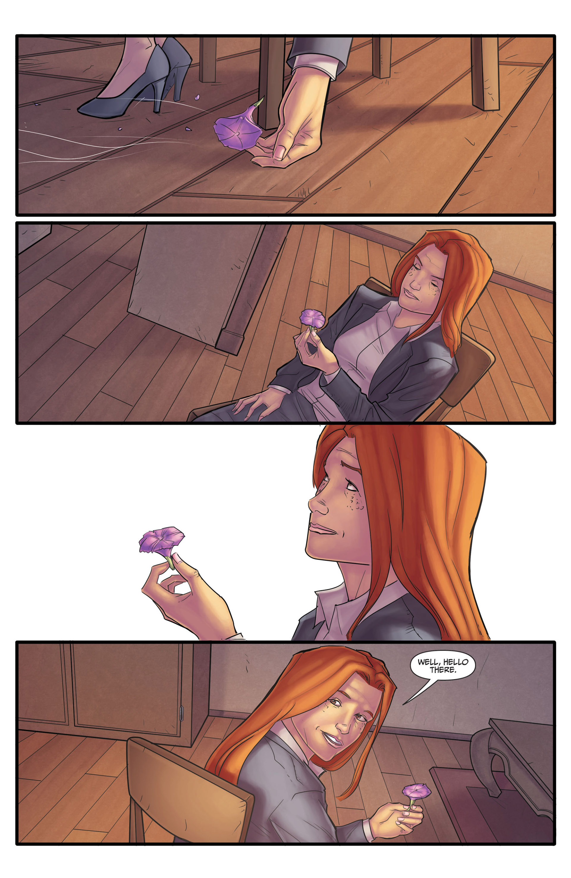 Read online Morning Glories comic -  Issue #10 - 25