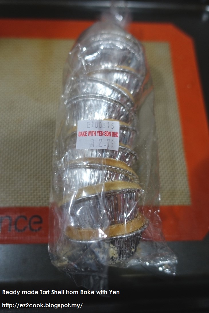 Its easy to cook Simple egg tart recipe, tart shell store bought from