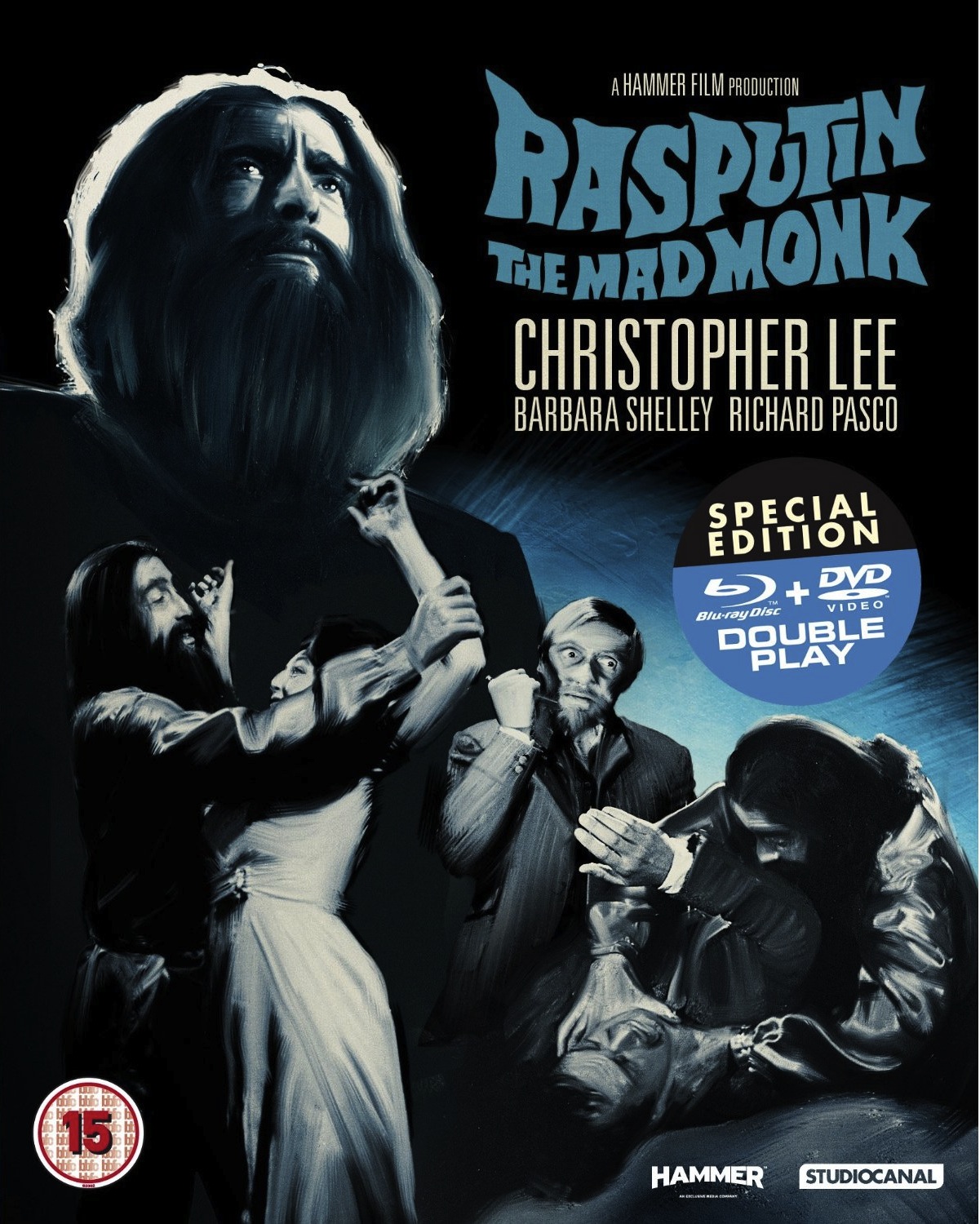 Cathode Ray Tube BRITISH CULT CLASSICS Rasputin the Mad Monk / Blu