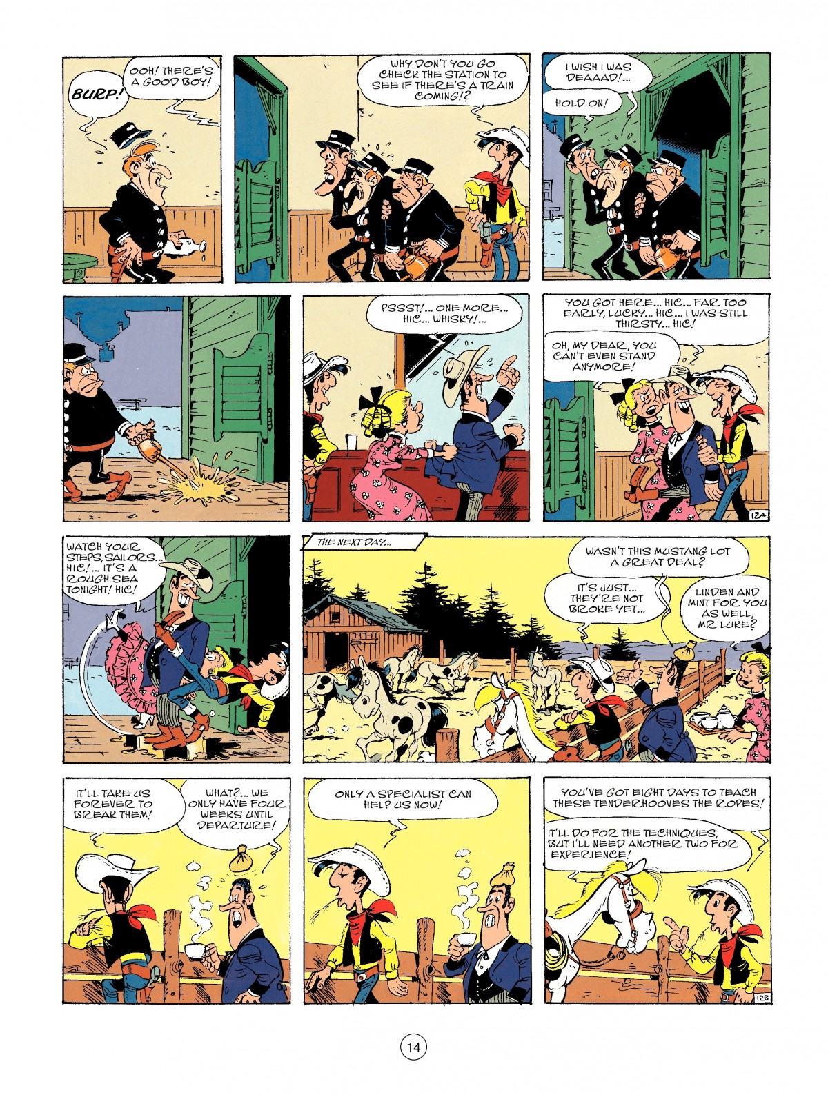 Read online A Lucky Luke Adventure comic -  Issue #46 - 14