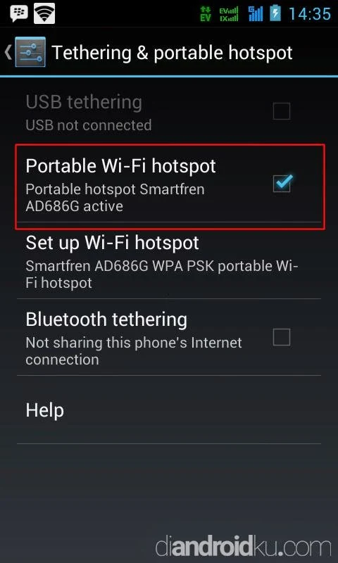 Cara Menjadikan HP Android Sebagai Modem