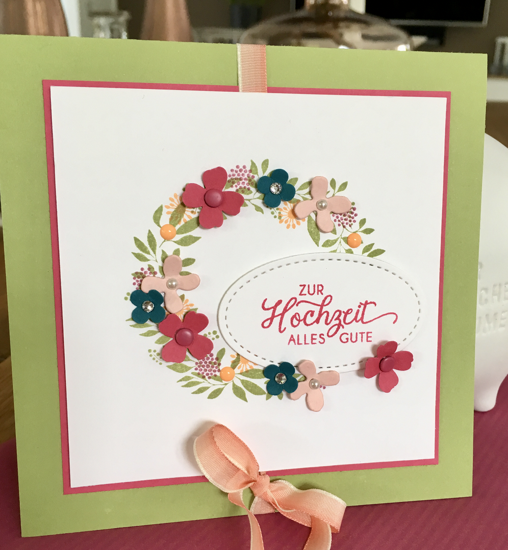 Gluckwunschkarte Handgezeichnet Hochzeit Mause