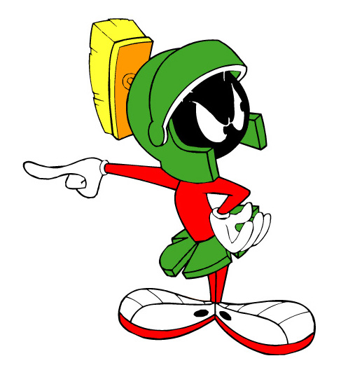 Free Disney Marvin the Martian Charatcers Wallpaper