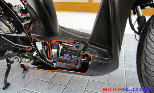Letak Aki Honda Vario - Kursus Mekanik Motor