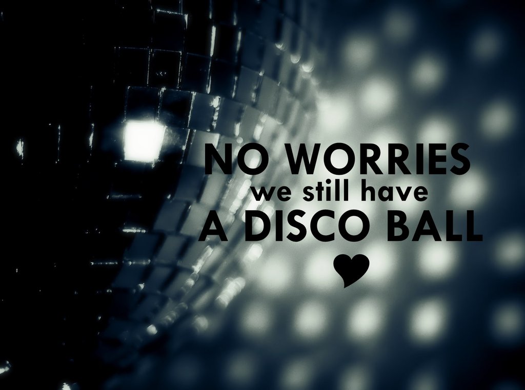 Celebrate Today disco ball