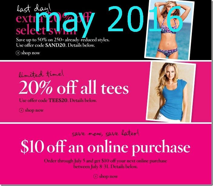Printable Coupons Victoria's Secret Coupons