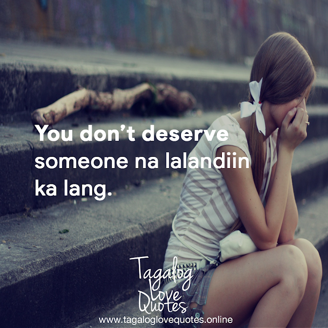 You don't deserve