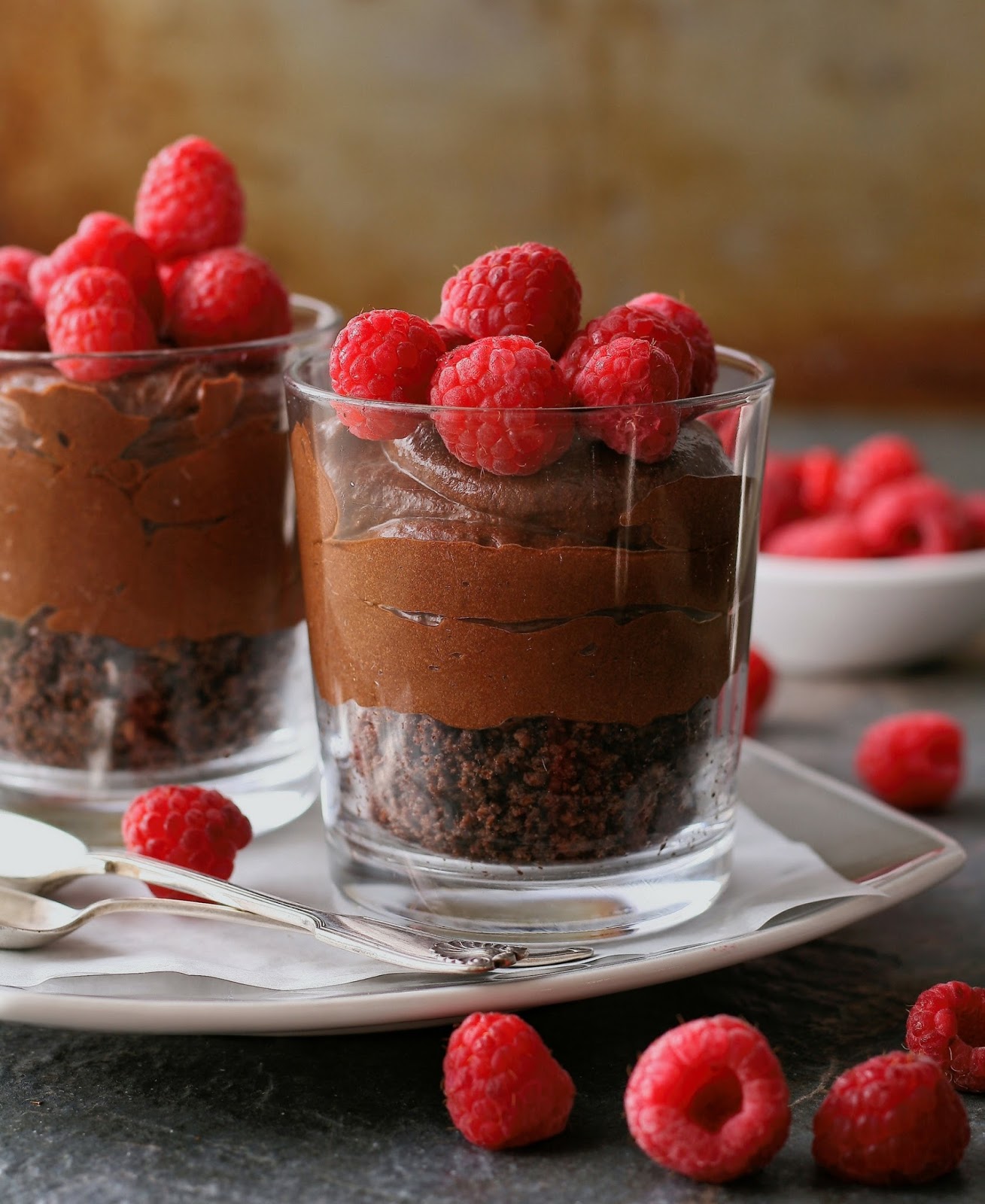 Cupcakes & Couscous Chocolate and Kahlua Mousse Cups