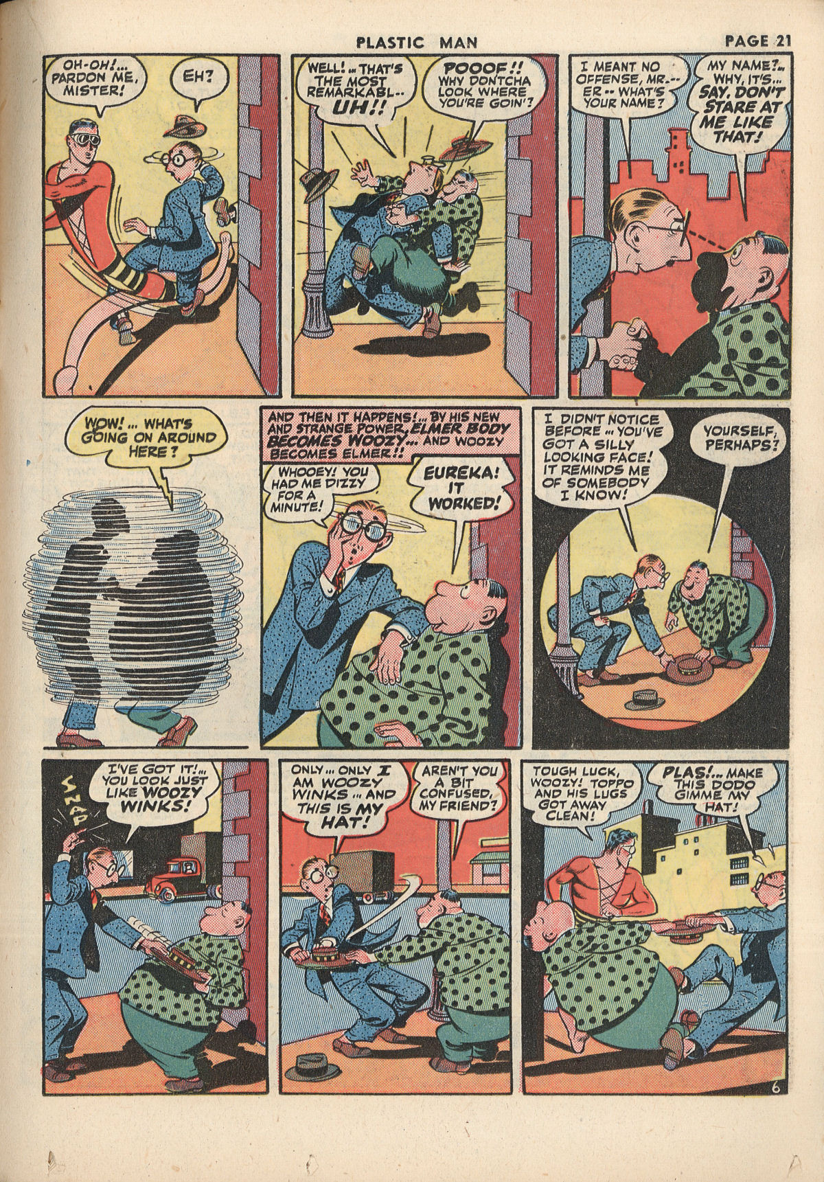 Read online Plastic Man (1943) comic -  Issue #2 - 23