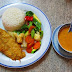 [604] Fischfilet mit rotem Thai-Curry (mild)