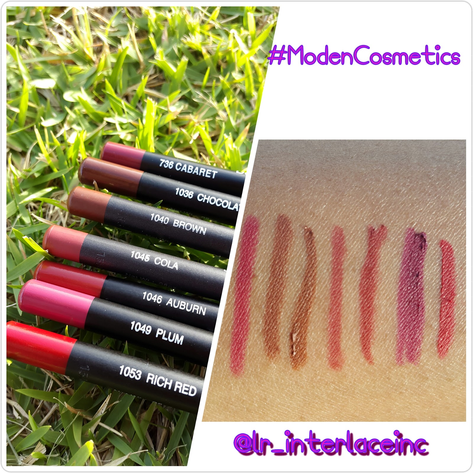 Italia Deluxe Ultra Fine Lip Liner LipSwatchWeek