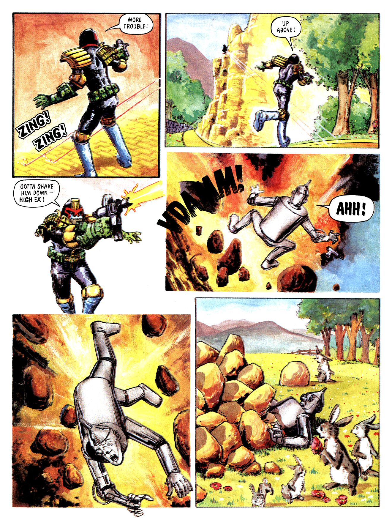 Read online Judge Dredd: The Complete Case Files comic -  Issue # TPB 12 (Part 1) - 182