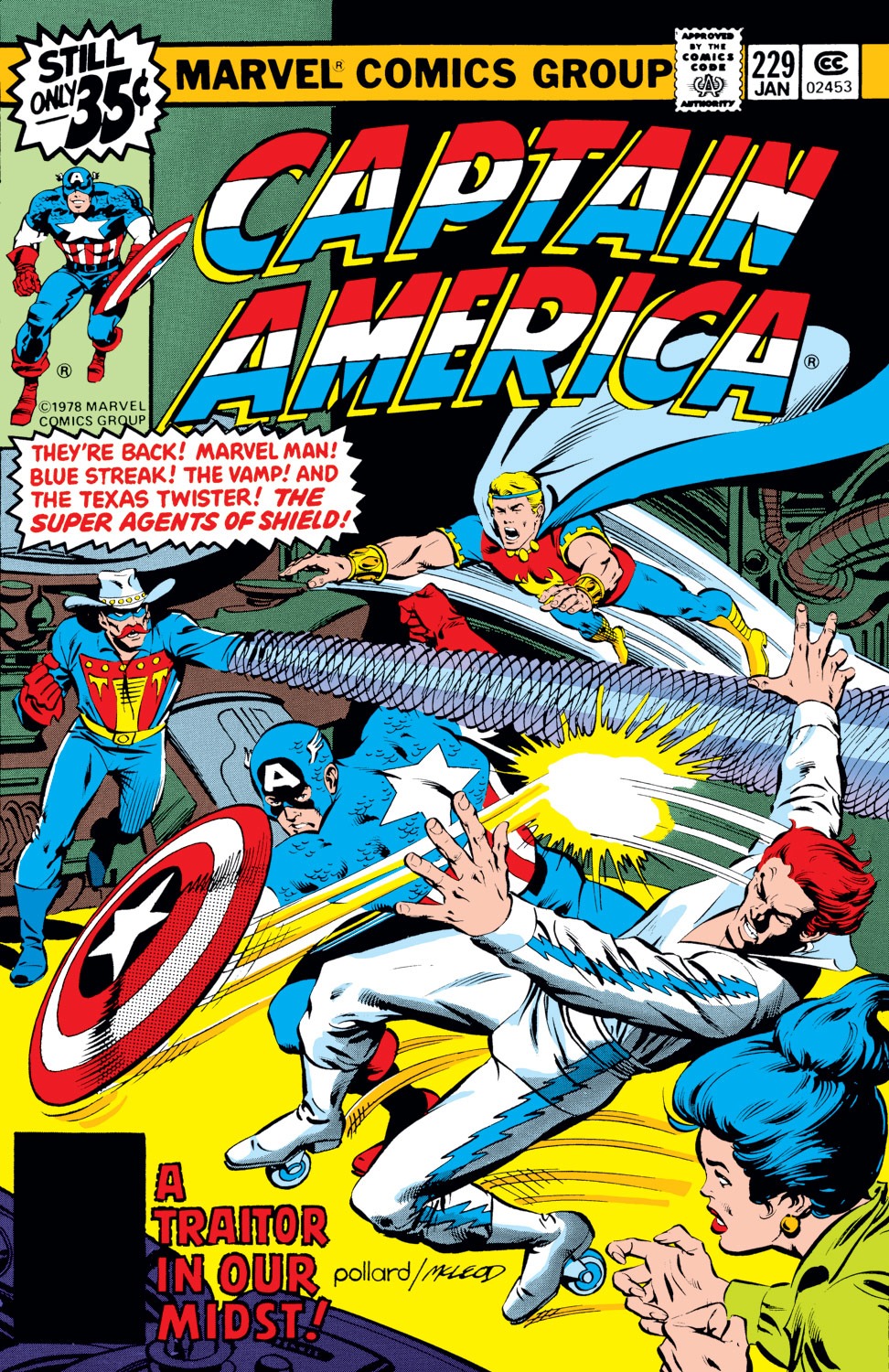 Captain America (1968) Issue #229 #143 - English 1