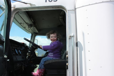 driving the big truck