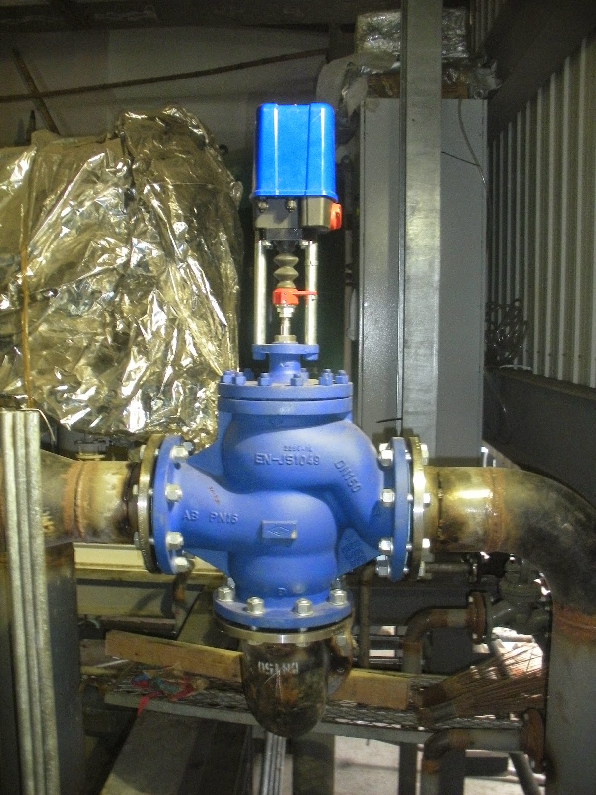 PID CONTROLLER 3WAY TEMPERATURE CONTROL VALVE HFO POWER PLANT