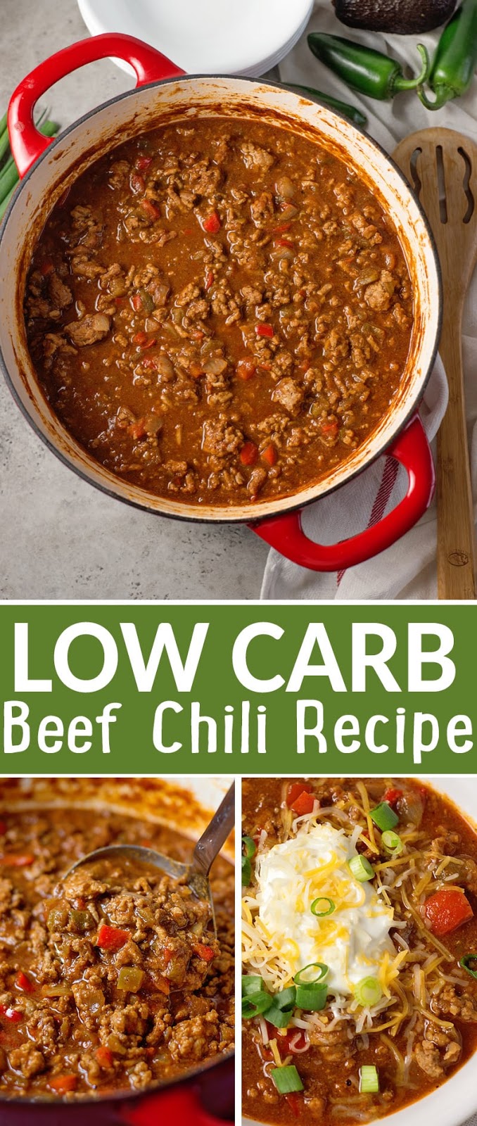 Low Carb Beef Chili Recipe by , Low Carb Recipes 2017-1-6